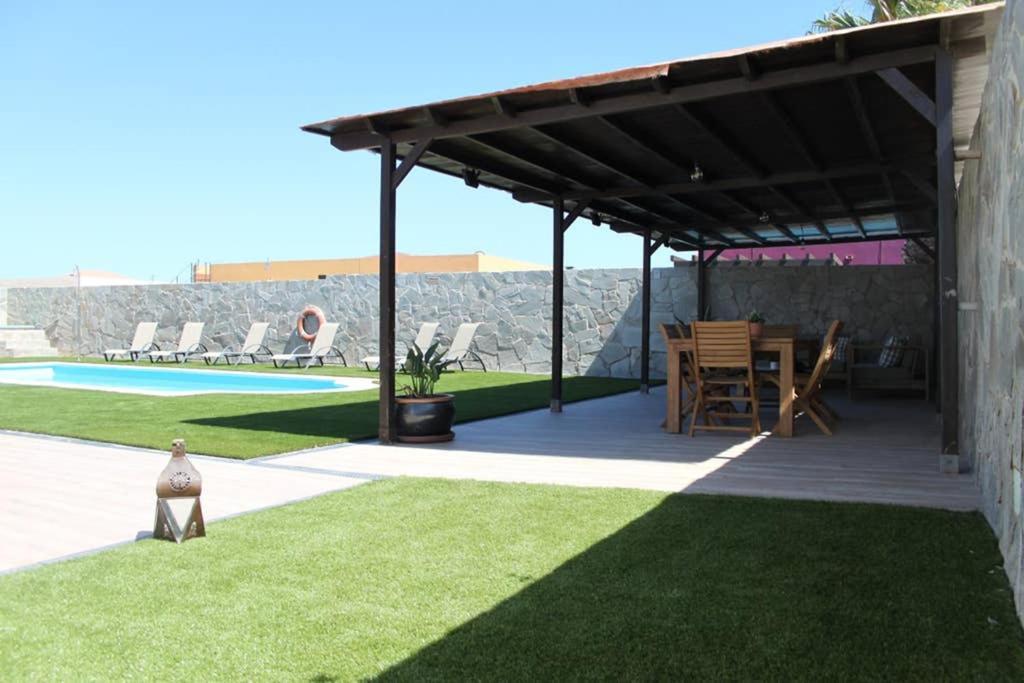 Villa & Golf & Heated Saltwater Pool & Leisure & Wifi Caleta De Fuste Exterior foto