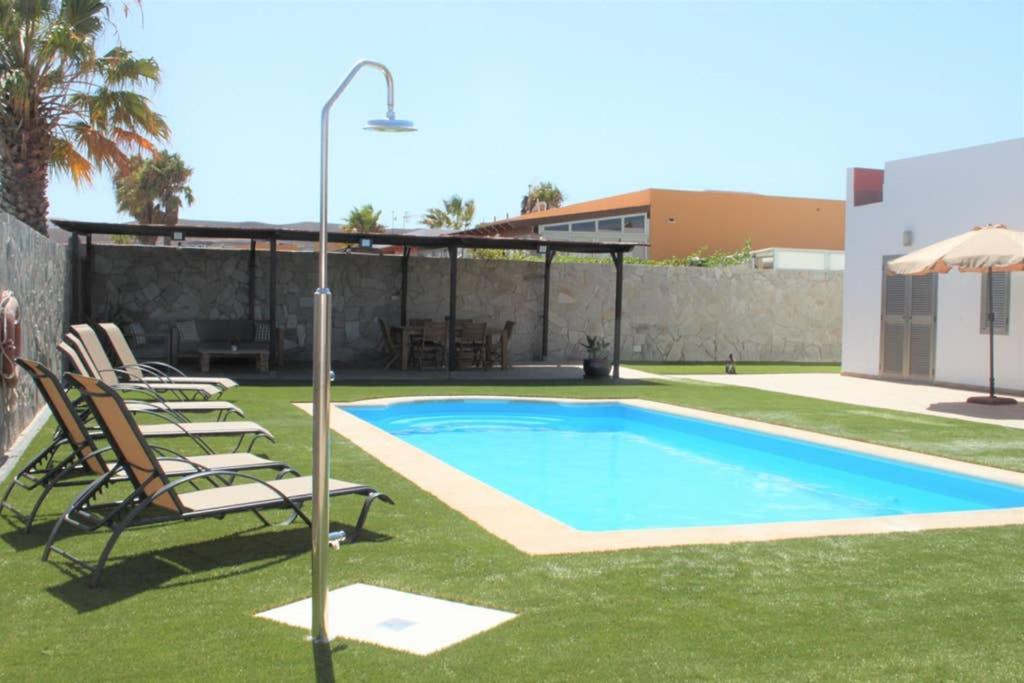 Villa & Golf & Heated Saltwater Pool & Leisure & Wifi Caleta De Fuste Exterior foto